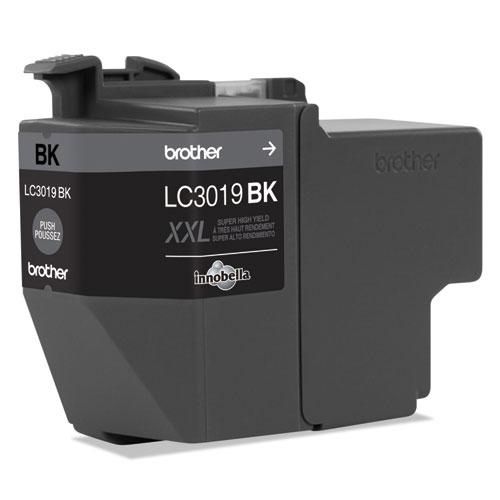 Brother LC3019BK Innobella Super High-Yield Ink, 2,800 Page-Yield, Black