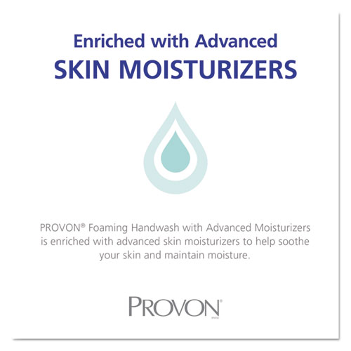 Image of Provon® Foam Handwash W/Advanced Moisturizers, Refreshing Cranberry, 1,200 Ml Refill, 2/Carton