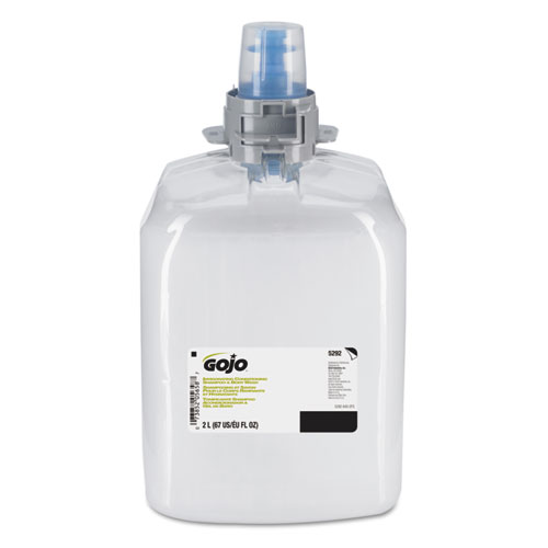 Image of Gojo® Invigorating 3-In-1 Shampoo And Body Wash, Botanical, 2,000 Ml Refill, 2/Carton