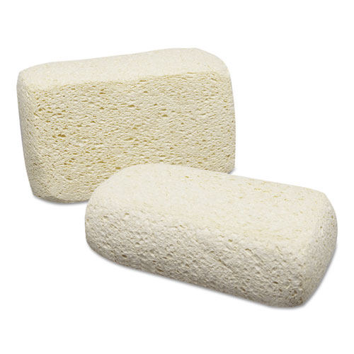 7920006339906, SKILCRAFT, Cellulose Fine-Textured Sponge, 4.25 x 6.5, 2.13" Thick, Natural, 60/Carton