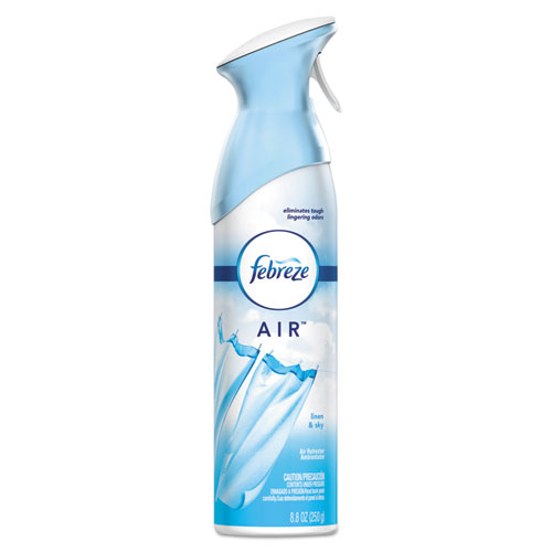 Febreze® AIR, Linen & Sky, 8.8 oz Aerosol, 6/Carton