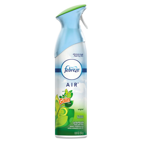 Febreze® AIR, Gain Original, 8.8 oz Aerosol, 6/Carton