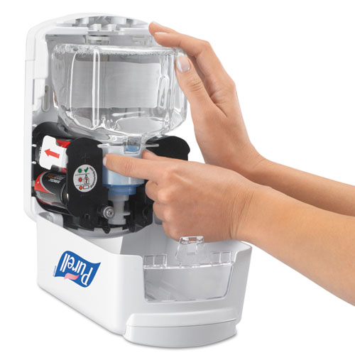 Image of Purell® Ltx-7 Touch-Free Dispenser, 700 Ml, 5.75 X 4 X 8.62, White