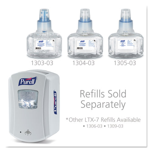 Image of Purell® Ltx-7 Touch-Free Dispenser, 700 Ml, 5.75 X 4 X 8.62, White