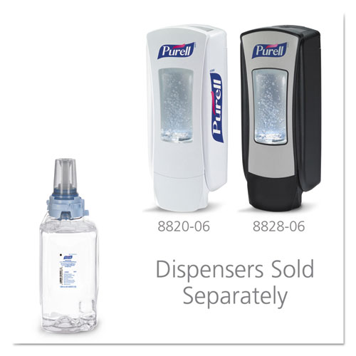 Image of Advanced Foam Hand Sanitizer, ADX-12, 1,200 mL Refill, Fragrance-Free, 3/Carton