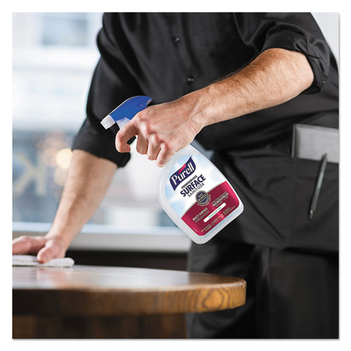 Foodservice Surface Sanitizer, Fragrance Free, 32 Oz Spray Bottle, 12/carton