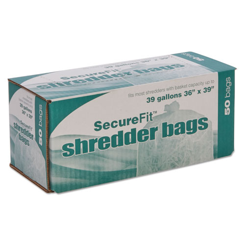 8105013994793, Heavy-Duty Shredder Bags, 39 gal Capacity, 50/BX
