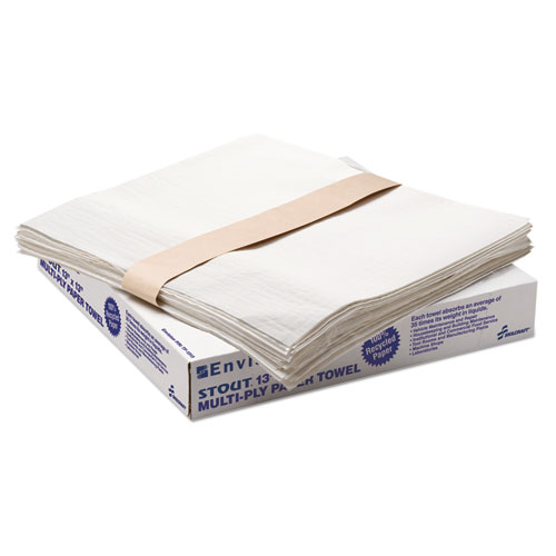 7920008239773, SKILCRAFT, Total Wipes II Towel, 4-Ply, 13.25 x 14.25, White, 1,000/Box