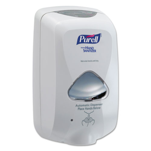 Purell® Tfx Touch Free Dispenser, 1,200 Ml, 6.5 X 4.5 X 10.58, Dove Gray