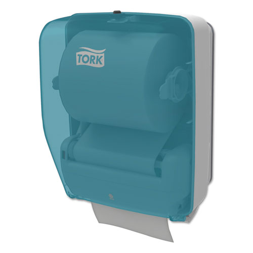 Tork® Washstation Dispenser, 12.56 x 10.57 x 18.09, Aqua/White