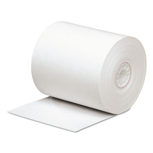 Image of Iconex™ Direct Thermal Printing Paper Rolls, 0.45" Core, 3.13" X 290 Ft, White, 50/Carton