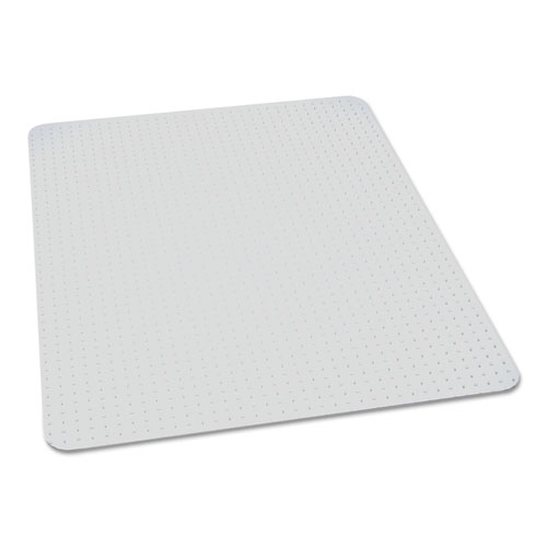 7220016568318, SKILCRAFT Biobased Chair Mat for High Pile Carpet, 46 x 60, No Lip, Clear