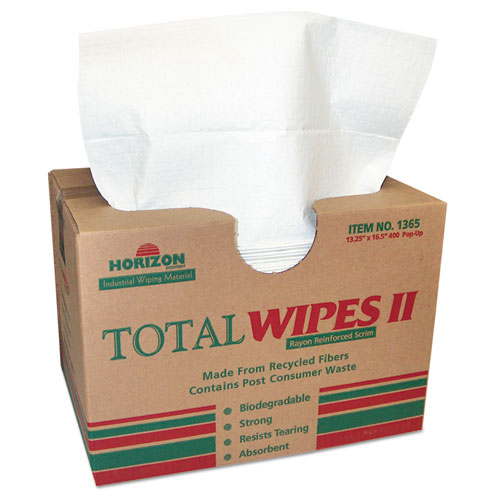 7920013701365, SKILCRAFT, Biodegradable Machinery Towel, 13.25 x 16.5, 400/Carton