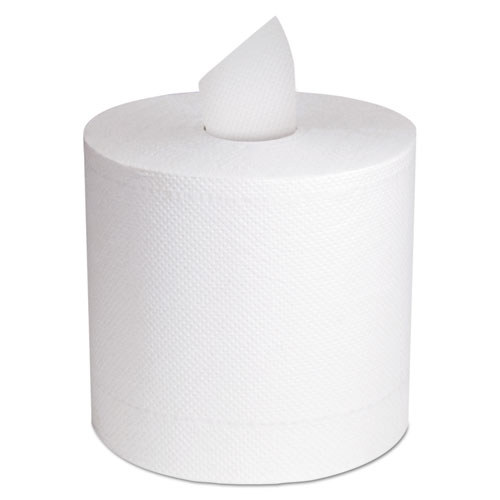 Select Center-Pull Paper Towels, 2-Ply, 7.31 x 11, White, 600/Roll, 6 Roll/Carton