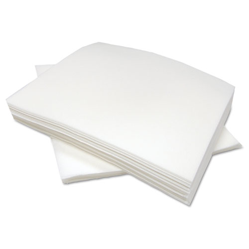 Tuff-Job Airlaid Wipers, Medium, 12 x 13, White, 900/Carton