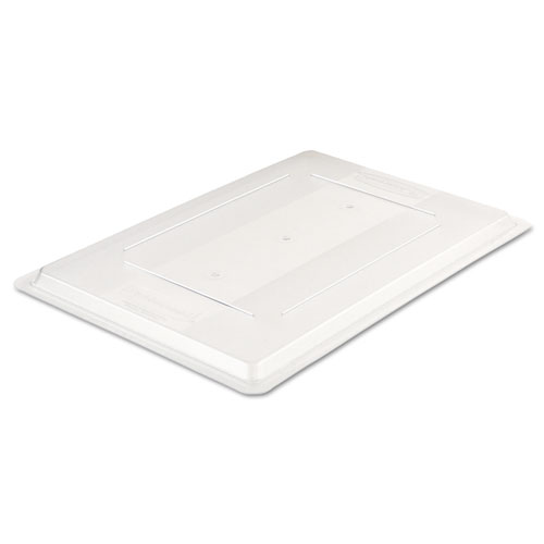 Rubbermaid® Commercial Food/Tote Box Lids, 26 X 18, Clear, Plastic