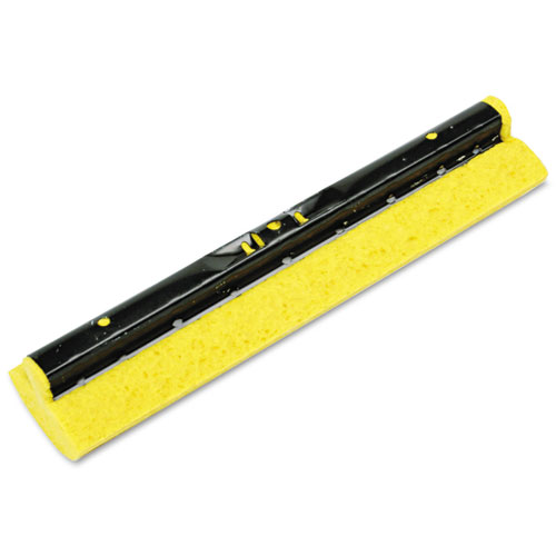 Mop Head Refill for Steel Roller, Sponge, 12" Wide, Yellow | by Plexsupply