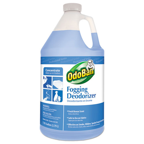 OdoBan® Fogging Deodorizer, Fresh Breeze Scent, 1 gal Bottle, 4/Carton