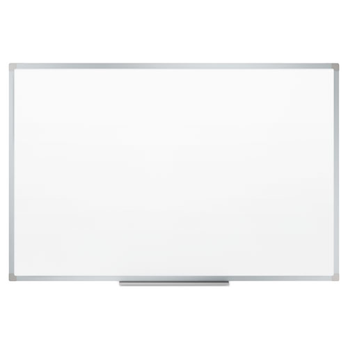 Dry-Erase Board, Melamine Surface, 36 x 24, Silver Aluminum Frame