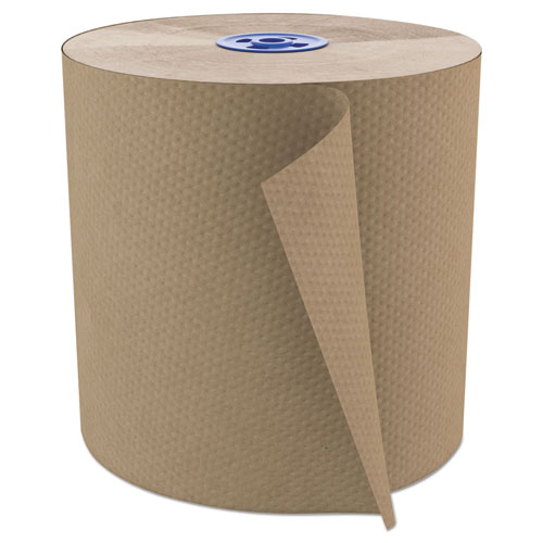 Perform Hardwound Roll Towels for Tandem Dispensers, 1-Ply, 7.5" x 775 ft, Natural, 6/Carton