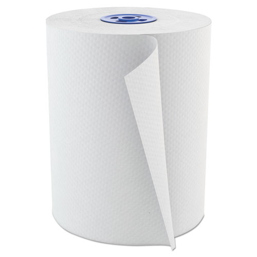 Perform Hardwound Roll Towels for Tandem Dispensers, 1-Ply, 7 .5" x 600 ft, White, 12/Carton