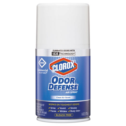 Clorox® Commercial Solutions Odor Defense Wall Mount Refill, Clean Air Scent, 6oz