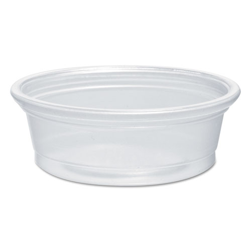 Conex Complements Portion/Medicine Cups, 0.5 oz, Translucent, 125/Bag, 20 Bags/Carton