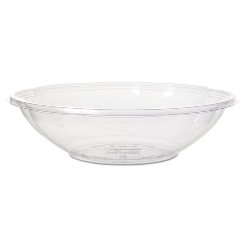 Eco-Products® Salad Bowls, 48 oz, 9.5 x 2.5, Clear, 300/Carton