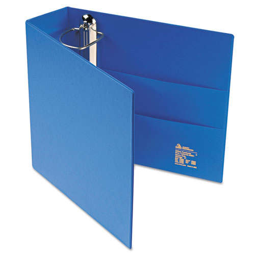Image of Avery® Heavy-Duty Non-View Binder With Durahinge And Locking One Touch Ezd Rings, 3 Rings, 3" Capacity, 11 X 8.5, Blue