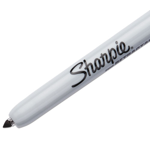 Image of Sharpie® Retractable Permanent Marker, Fine Bullet Tip, Black