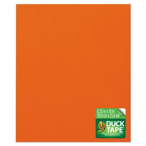 Duck® Tape Sheets, Orange, 6/Pack
