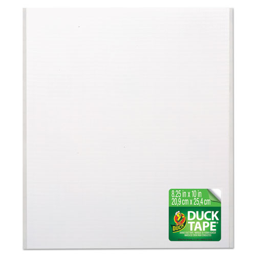 Duck® Tape Sheets, White, 6/Pack