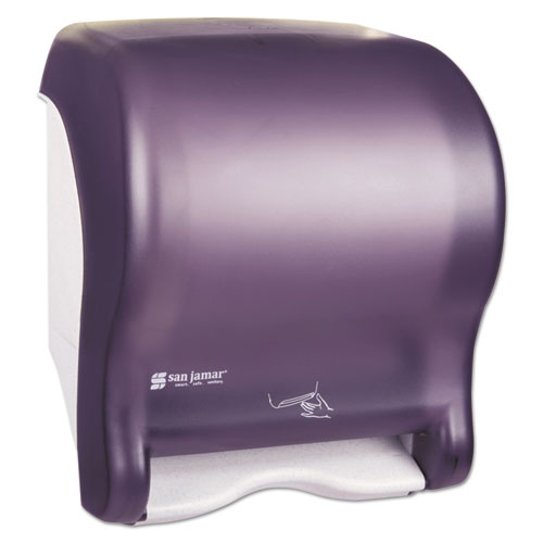 Smart Essence Electronic Roll Towel Dispenser, 14.4hx11.8wx9.1d, Black, Plastic | by Plexsupply