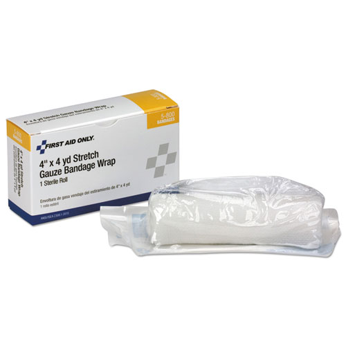 Image of First Aid Only™ 24 Unit Ansi Class A+ Refill, 4" X 4 Yd Sterile Gauze Bandage