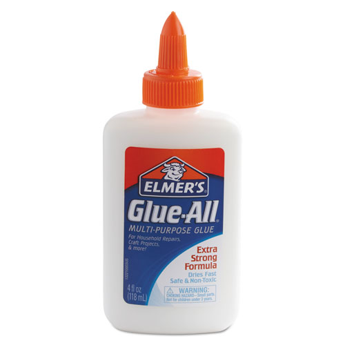 Glue-All White Glue, 4 oz, Dries Clear | by Plexsupply