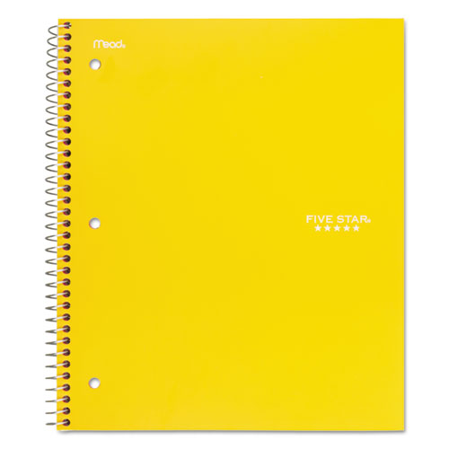 Image of Five Star® Trend Wirebound Notebook, Two Pockets, 3-Subject, Medium/College Rule, Randomly Assorted Cover Color, (150) 11 X 8.5 Sheets