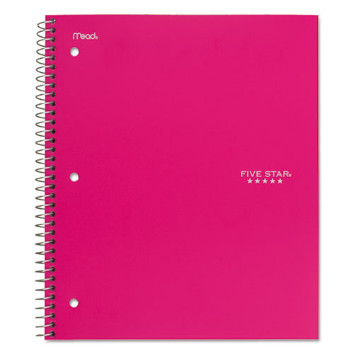 TREND WIREBOUND NOTEBOOK, 1 SUBJECT, MEDIUM/COLLEGE RULE, ASSORTED COLOR COVERS, 11 X 8.5, 100 SHEETS