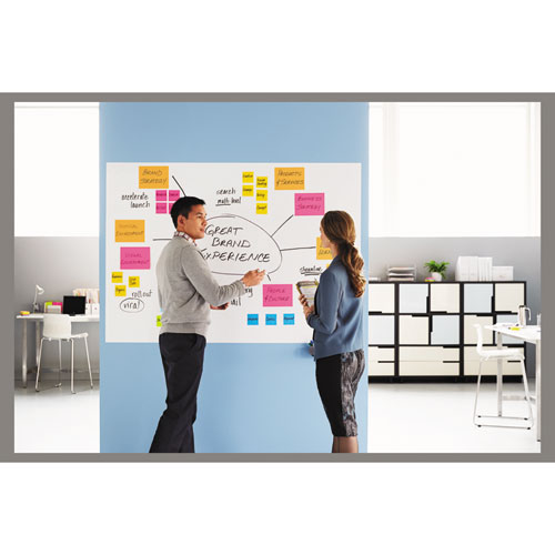 Post-it® Super Sticky Dry Erase Surface With Adhesive Backing, 72