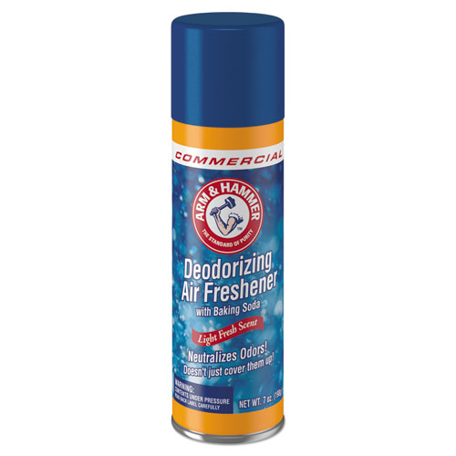 Image of Baking Soda Air Freshener, Light Fresh Scent, 7 oz Aerosol Spray