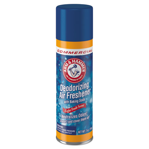 BAKING SODA AIR FRESHENER, LIGHT FRESH SCENT, 7OZ AEROSOL