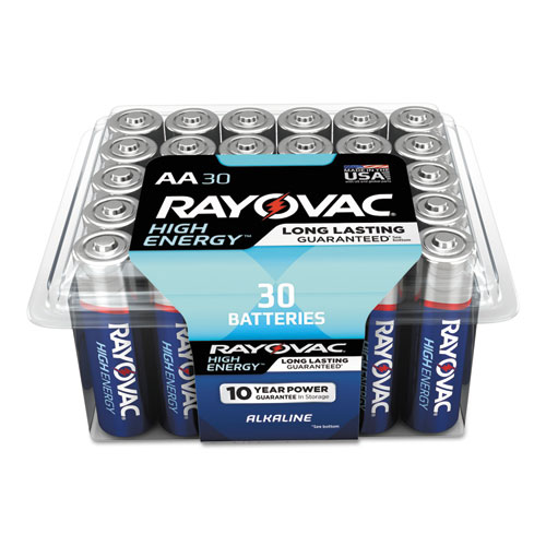Rayovac® Alkaline Battery, AA, 30/Pack
