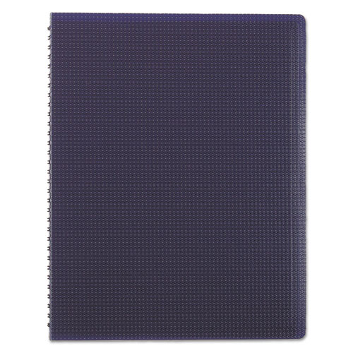 DURAFLEX POLY NOTEBOOK, 1 SUBJECT, MEDIUM/COLLEGE RULE, BLUE COVER, 11 X 8.5, 80 SHEETS