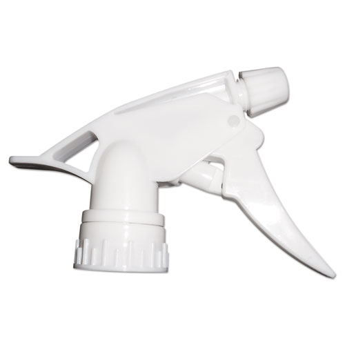 Boardwalk® Trigger Sprayer 250, 8" Tube, Fits 16-24 oz Bottles, Red/White, 24/Carton
