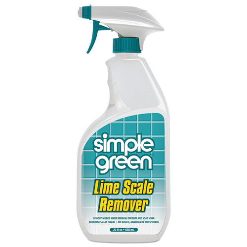 Simple Green® Lime Scale Remover, Wintergreen, 32 oz Spray Bottle, 12/Carton