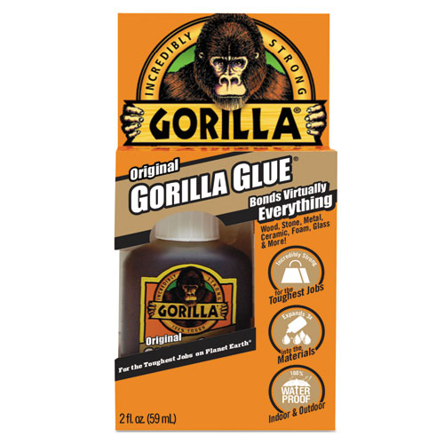 Image of Gorilla® Original Formula Glue, 2 Oz, Dries Light Brown