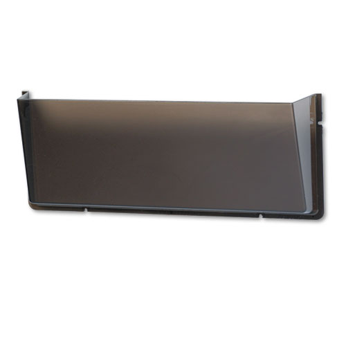 Image of Deflecto® Unbreakable Docupocket Wall File, Legal Size, 17.5" X 3" X 6.5", Smoke