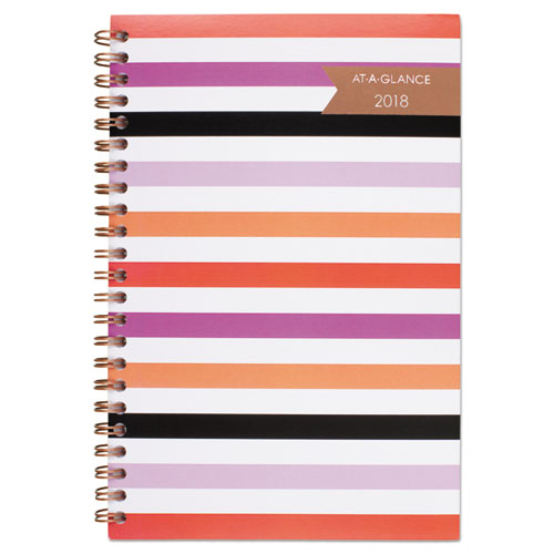 AT-A-GLANCE® Parasol Weekly/Monthly Planner, 4 7/8 x 8, Assorted