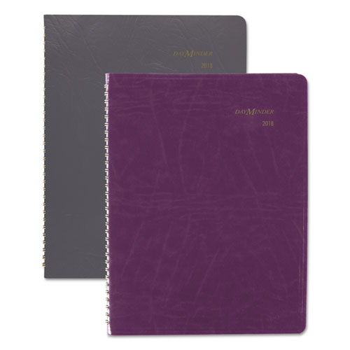 AT-A-GLANCE® DayMinder Scenic Planner, 6 7/8 x 8 3/4, Purple