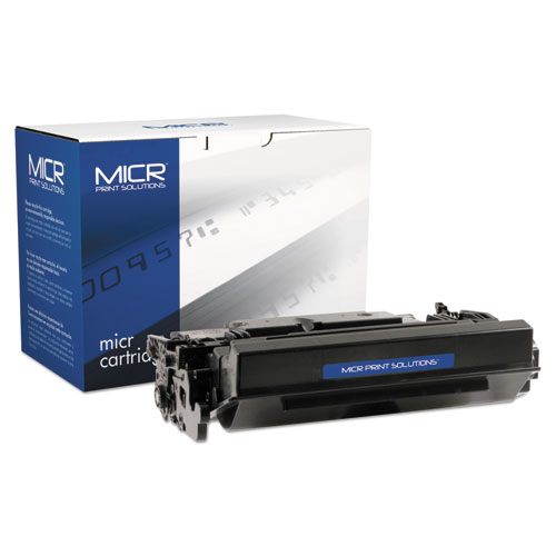 Image of Compatible CF287X(M) (87XM) High-Yield MICR Toner, 18,000 Page-Yield, Black