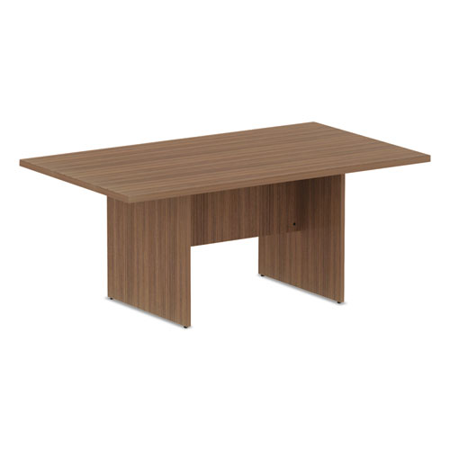 Image of Alera® Valencia Series Conference Table, Rectangular, 70.88W X 41.38D X 29.5H, Modern Walnut